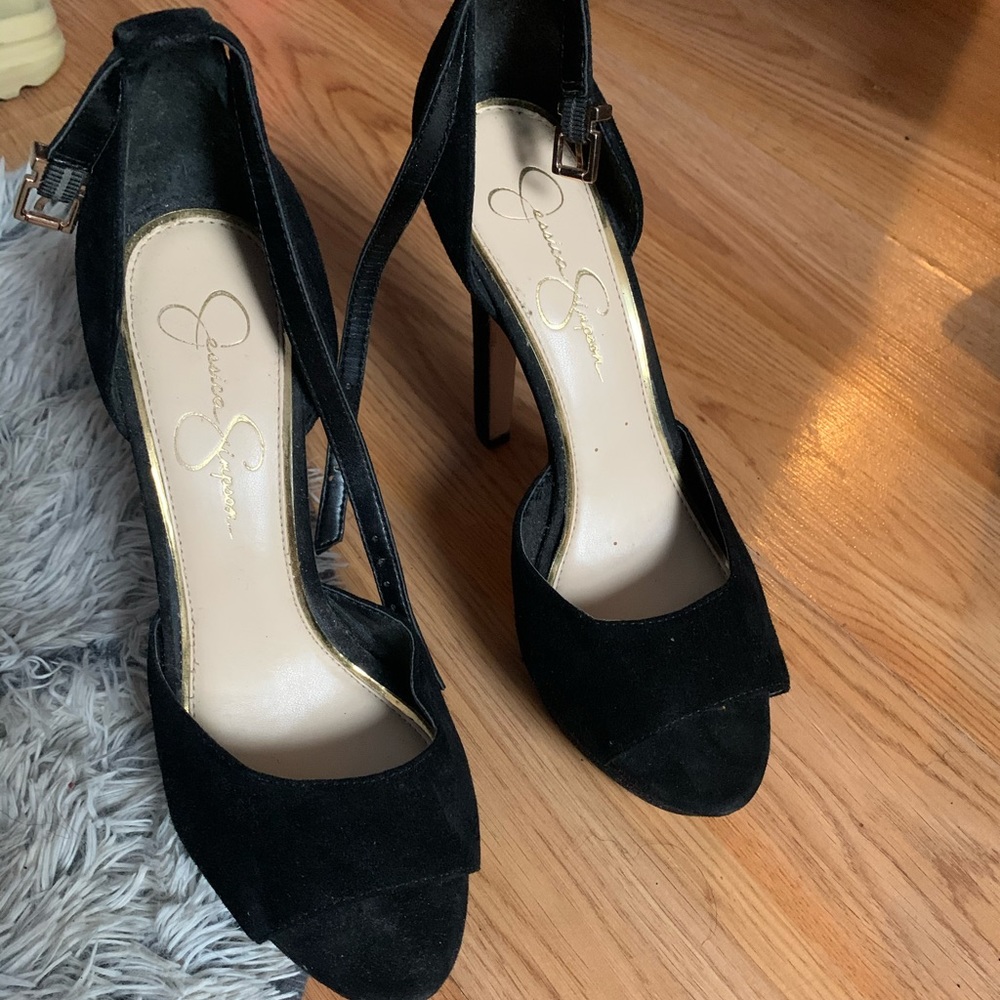 JESSICA SIMPSON OPEN HEEL SHOES